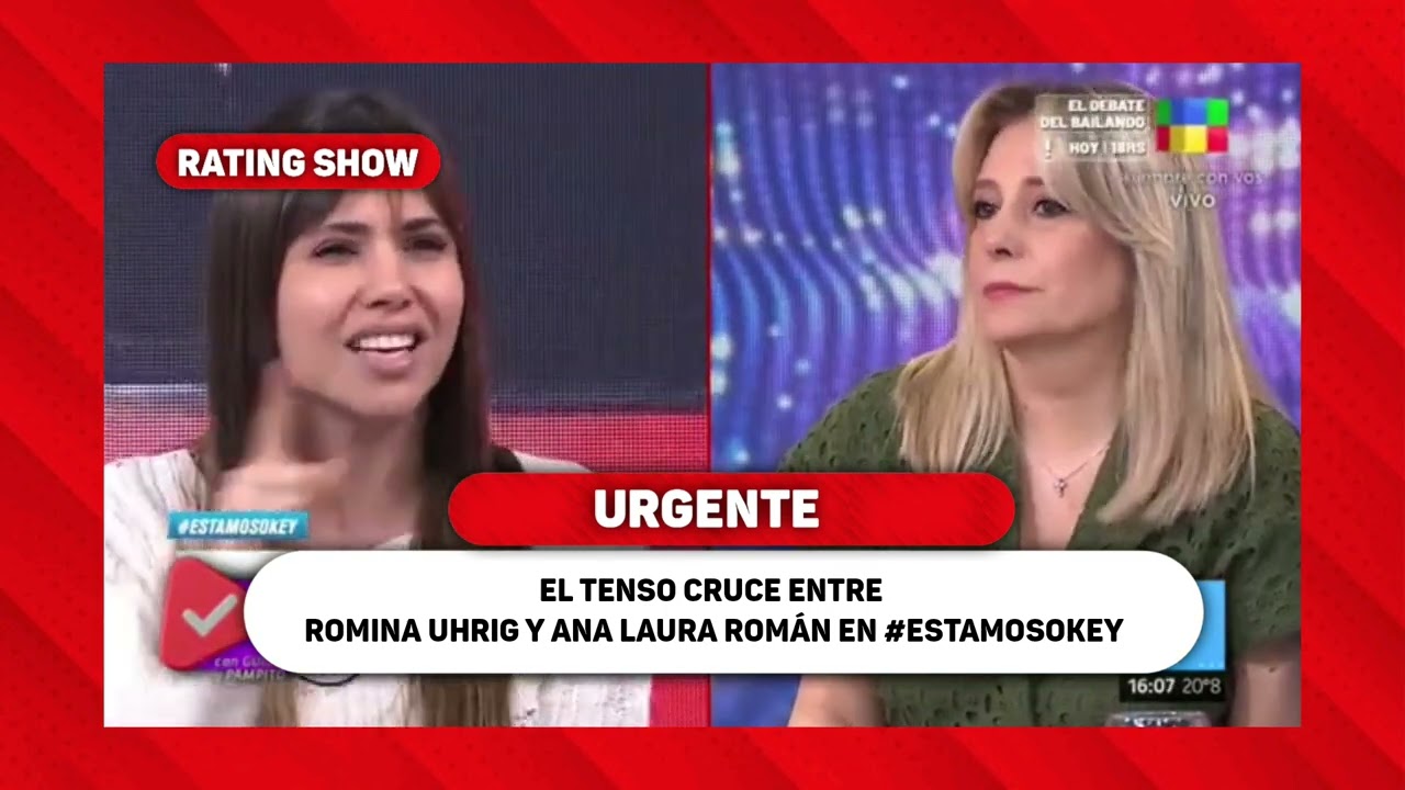 El tenso cruce entre Romina Uhrig y Ana Laura Rom&aacute;n en #EstamosOkey
