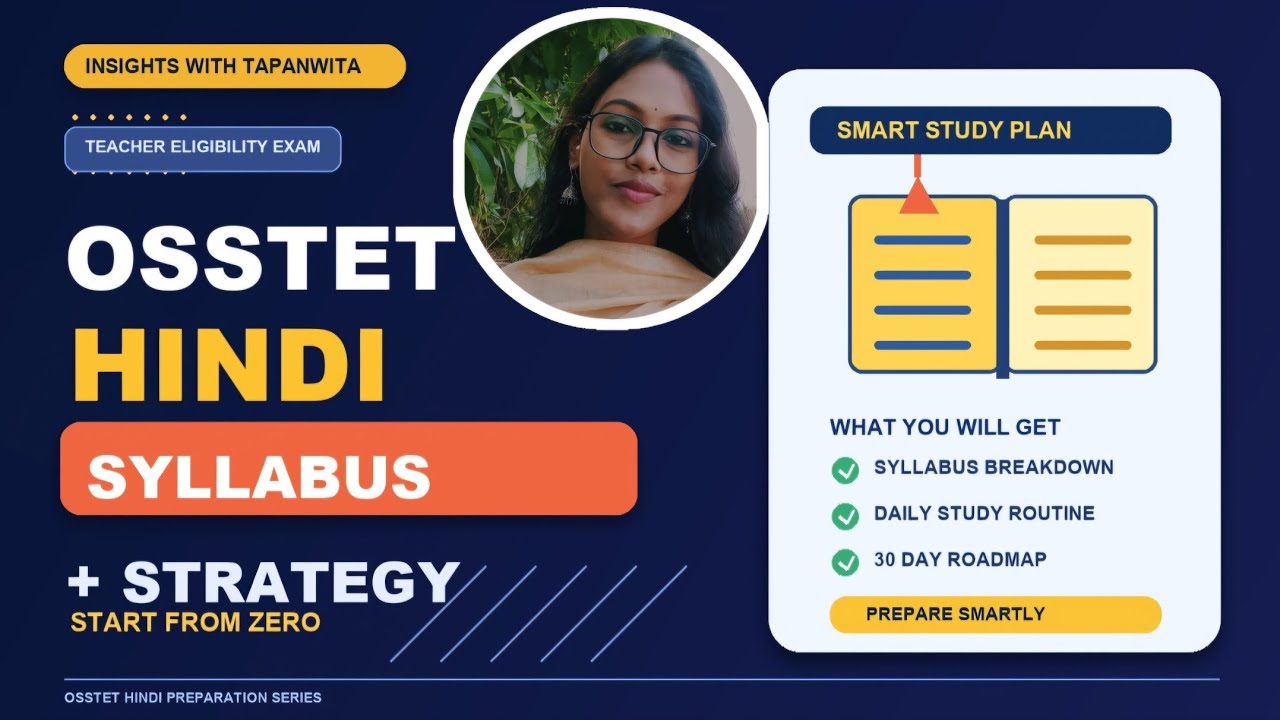 OSSTET-2026 || HINDI ||Syllabus and strategy ||