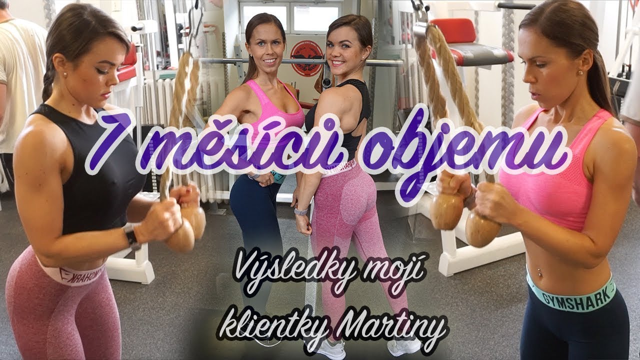 Není objem jako objem | Trénink vršku a odpoledne s Martinkou | Bikini bulk 3. díl