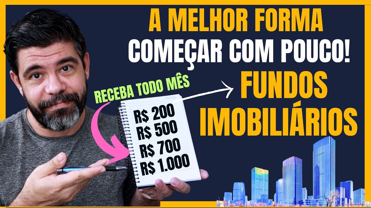 FUNDOS IMOBILIÁRIOS PARA COMEÇAR COM POUCO E DA FORMA CORRETA, DESTAQUES DE OUTUBRO!