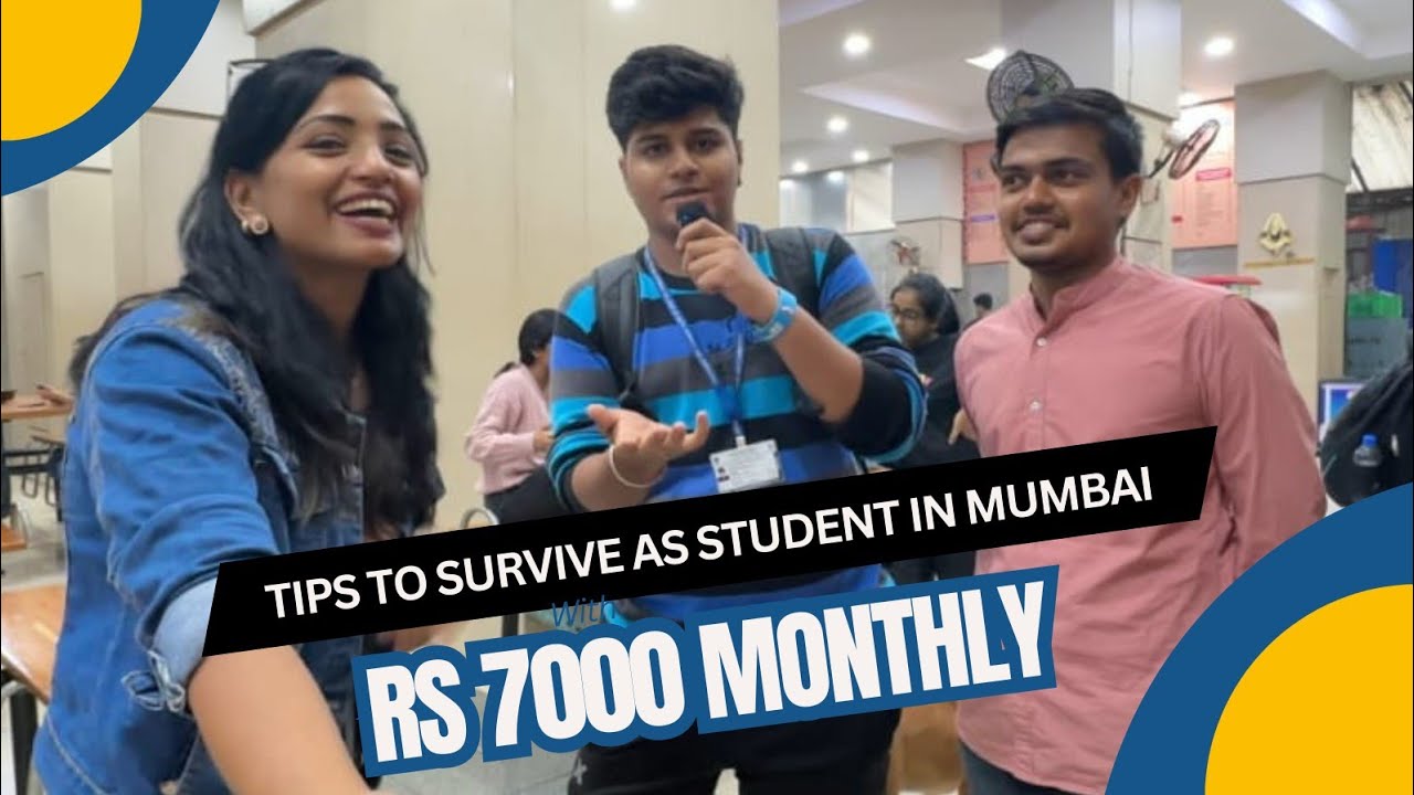 HOW TO SURVIVE IN MUMBAI | MITHIBAI STUDENTS SHARING SOME INSIGHTS & REAL STRUGGLE