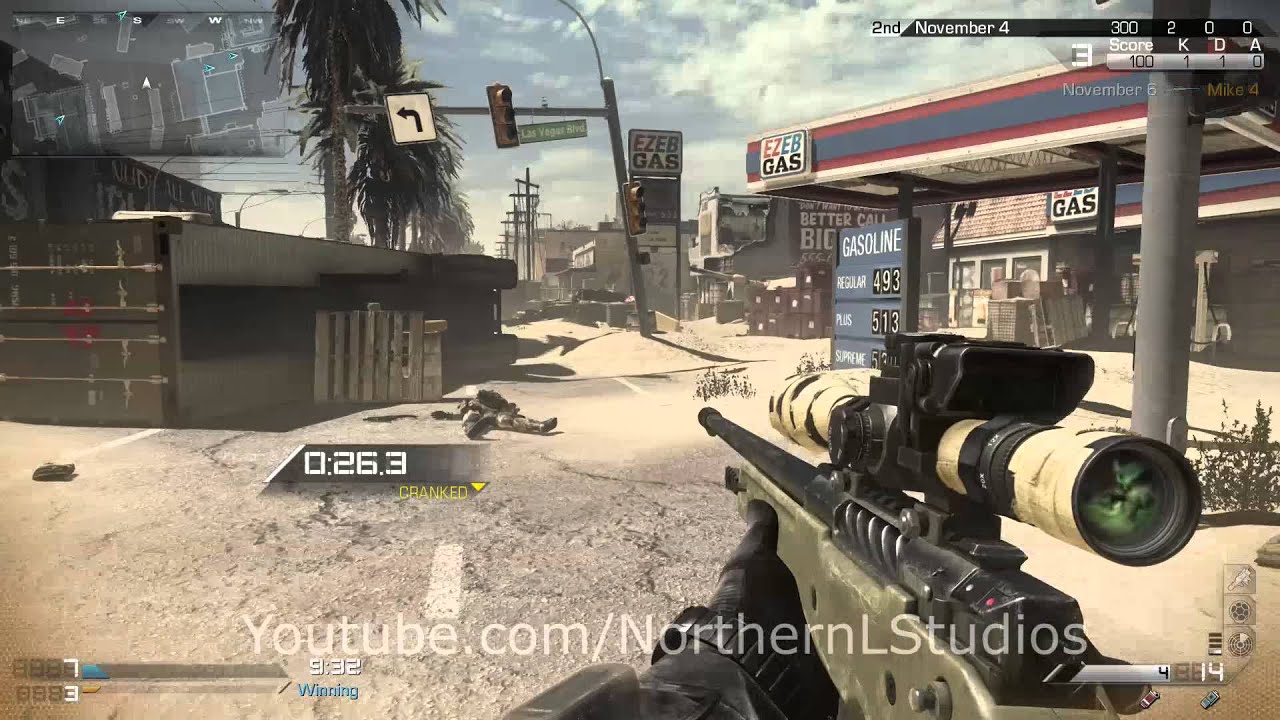 Call of Duty: Ghosts Sniper Gameplay - FaZe Kross