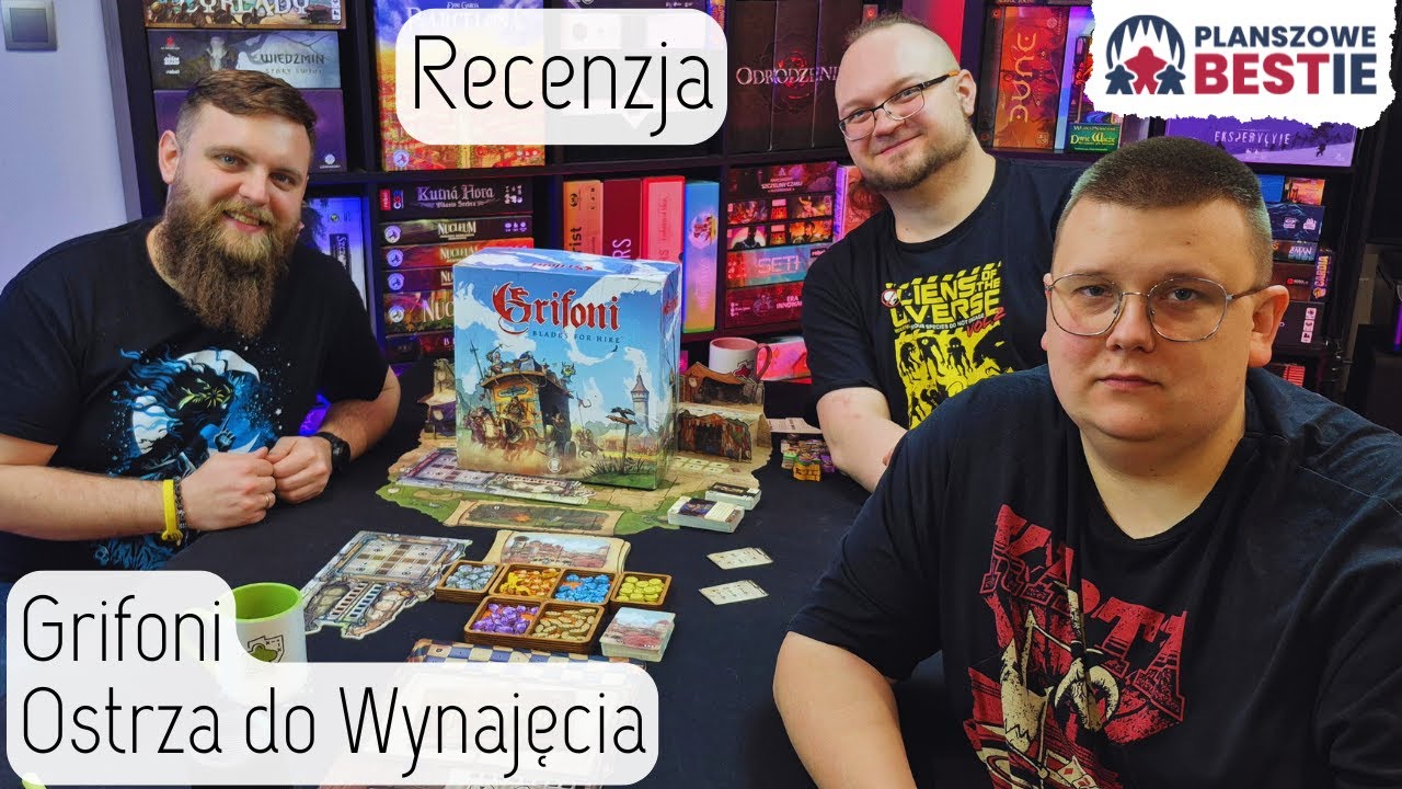 Grifoni: Blades for Hire - Recenzja - Planszowe Bestie #655 - 03.02.2026