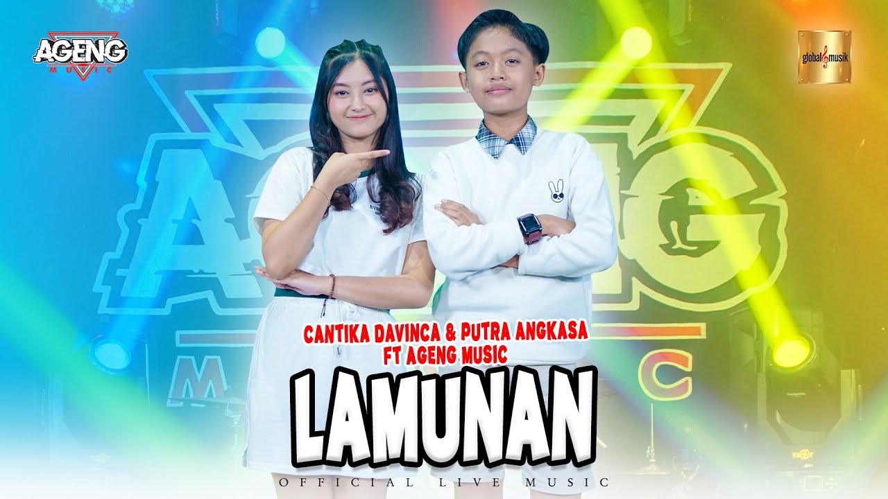 Cantika Davinca & Putra Angkasa ft Ageng Music - Lamunan (Official Live Music)
