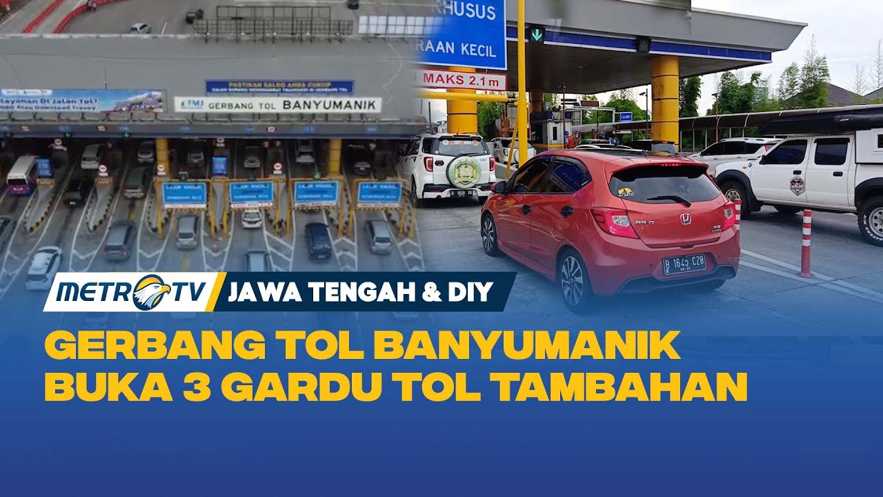 Padat Merayap Arah Semarang, Tol Banyumanik Buka 3 Gardu Tambahan