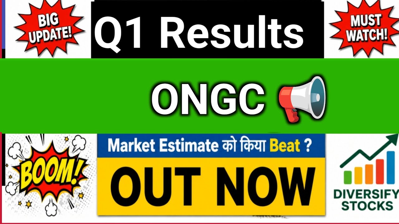 ONGC Q1 Results 2027 | ONGC Share News Today | ONGC Share Latest News | ONGC Results Today