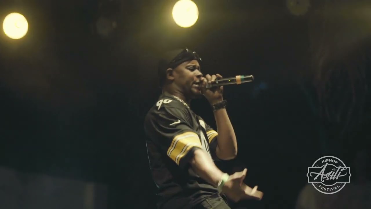 Jay Moe performing at Hip Hop Asili Festival 2022