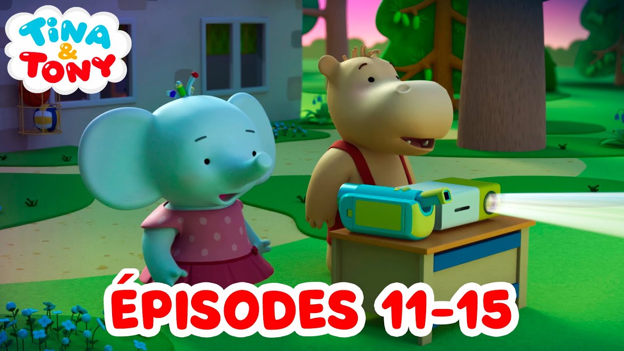 Tina & Tony | Saison deux | Collection de 11 à 15 épisodes | Dessin animé
