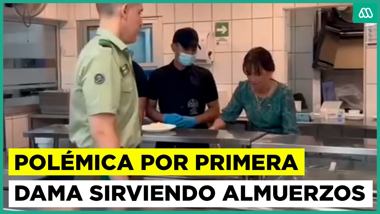 Polémica por Primera Dama sirviendo almuerzos: 