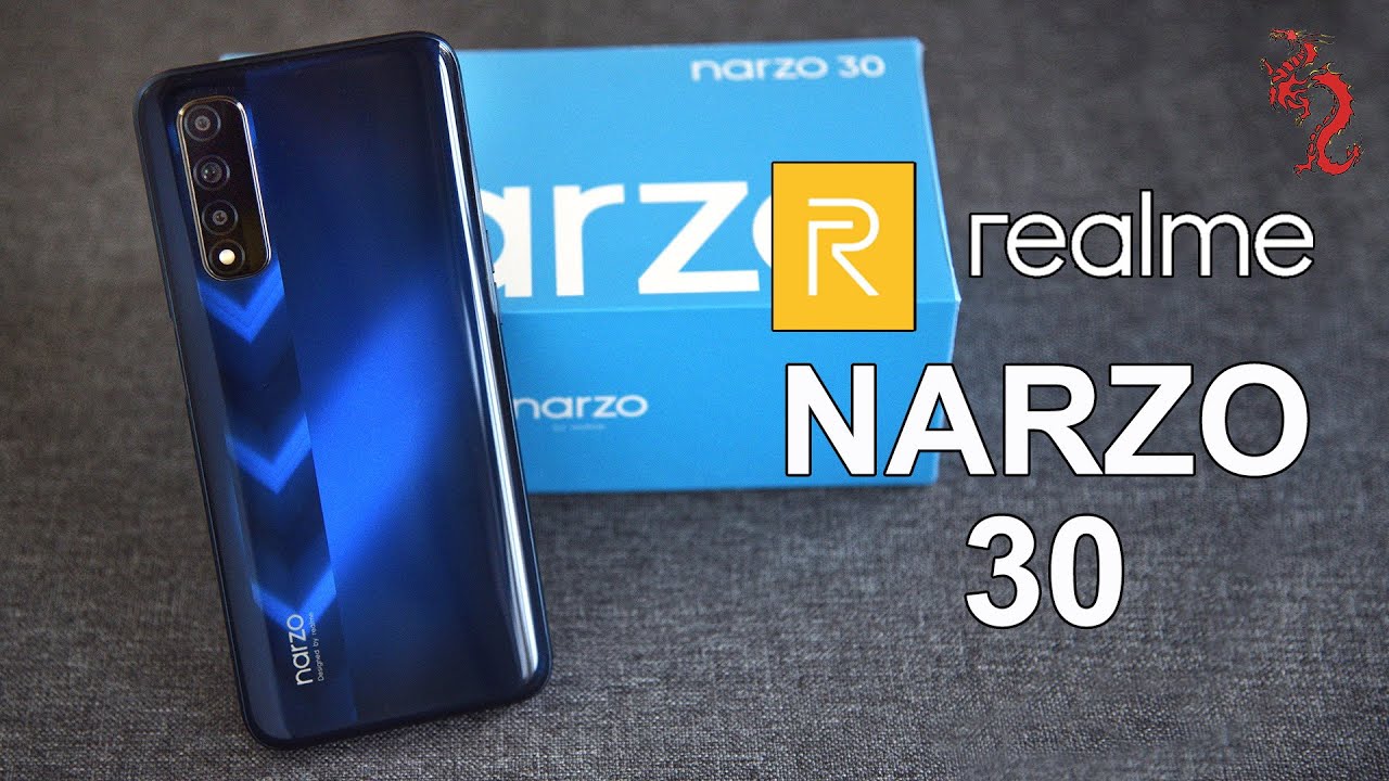 Realme Narzo 30 //Подробная распаковка и сравнение с Narzo 30 5G