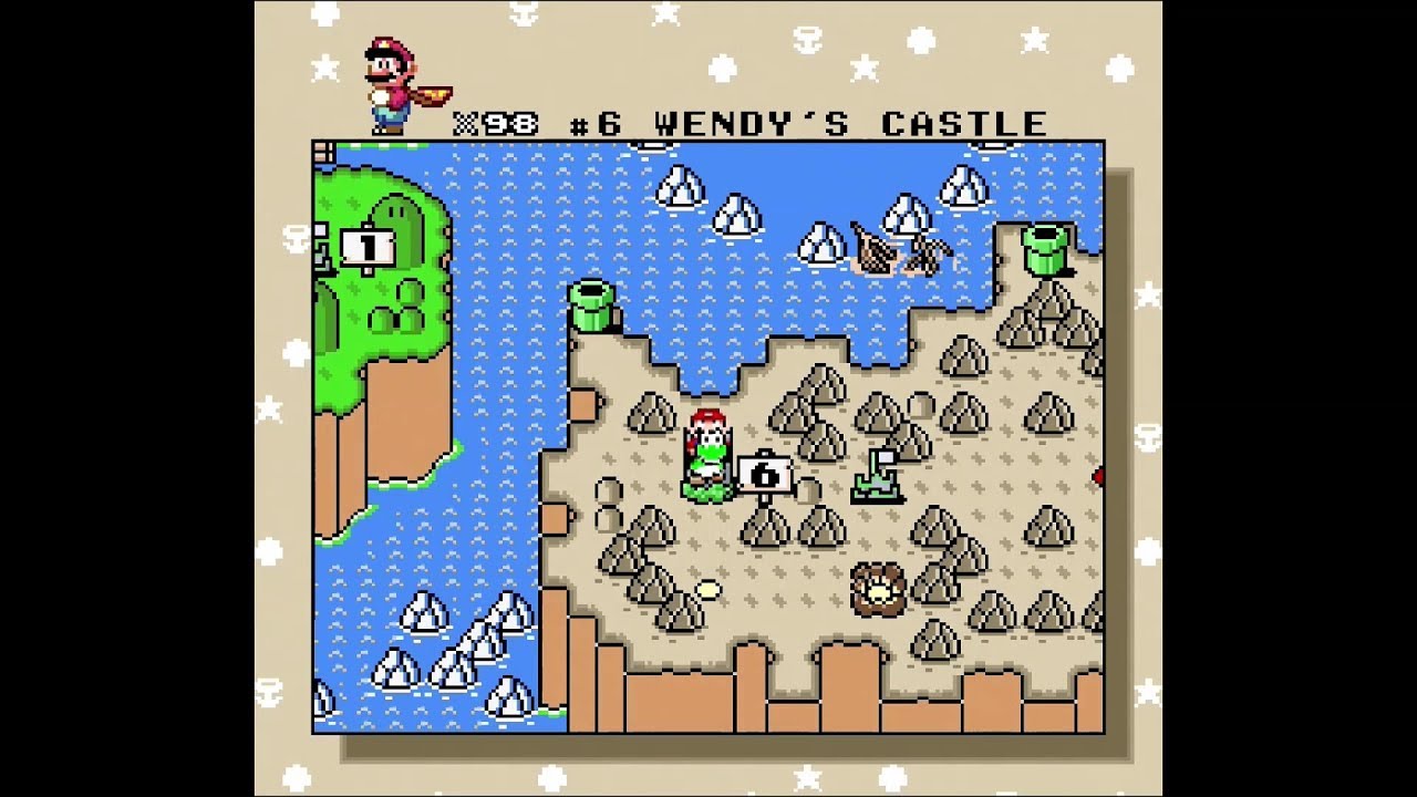 Wendy's Castle (#6) | Super Mario World 100% Cleared