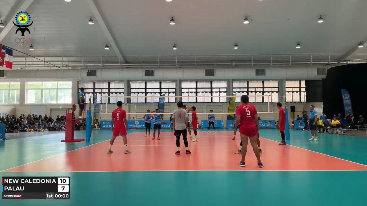 PMG 2025 | Volleyball | New Caledonia Vs Palau | July 4th, 2025