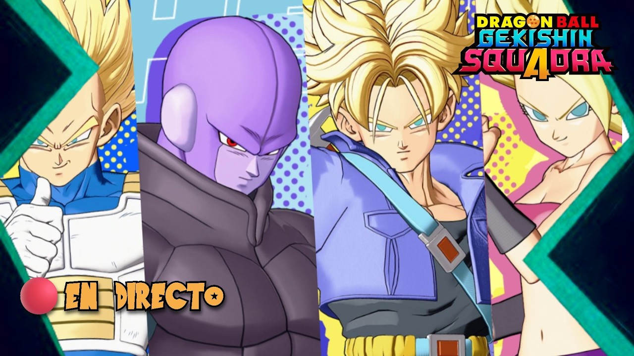 🔴EN DIRECTO JUGANDO DRAGON BALL GEKISHIN SQUADRA | RANGO C EN DAÑO Y PARTIDAS CON SUBS