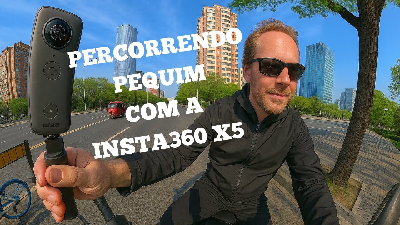 Percorrendo Pequim com a Insta360 X5