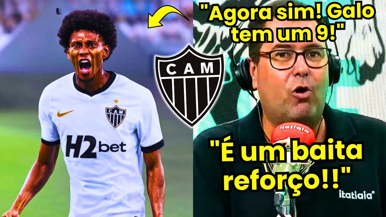 PACOTÃO DO GALO NA ATIVA! CASSIERA É O 6º REFORÇO DO GALO E A IMPRENSA FICA IMPRESSIONADA!