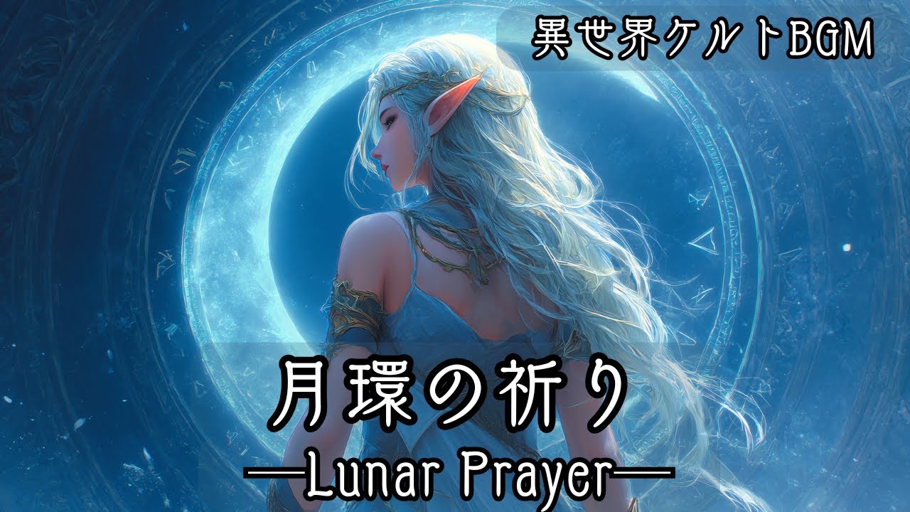 【1 hour｜作業用BGM｜異世界ケルト音楽】月環の祈り─Lunar Prayer─【Celtic Fantasy Focus music】