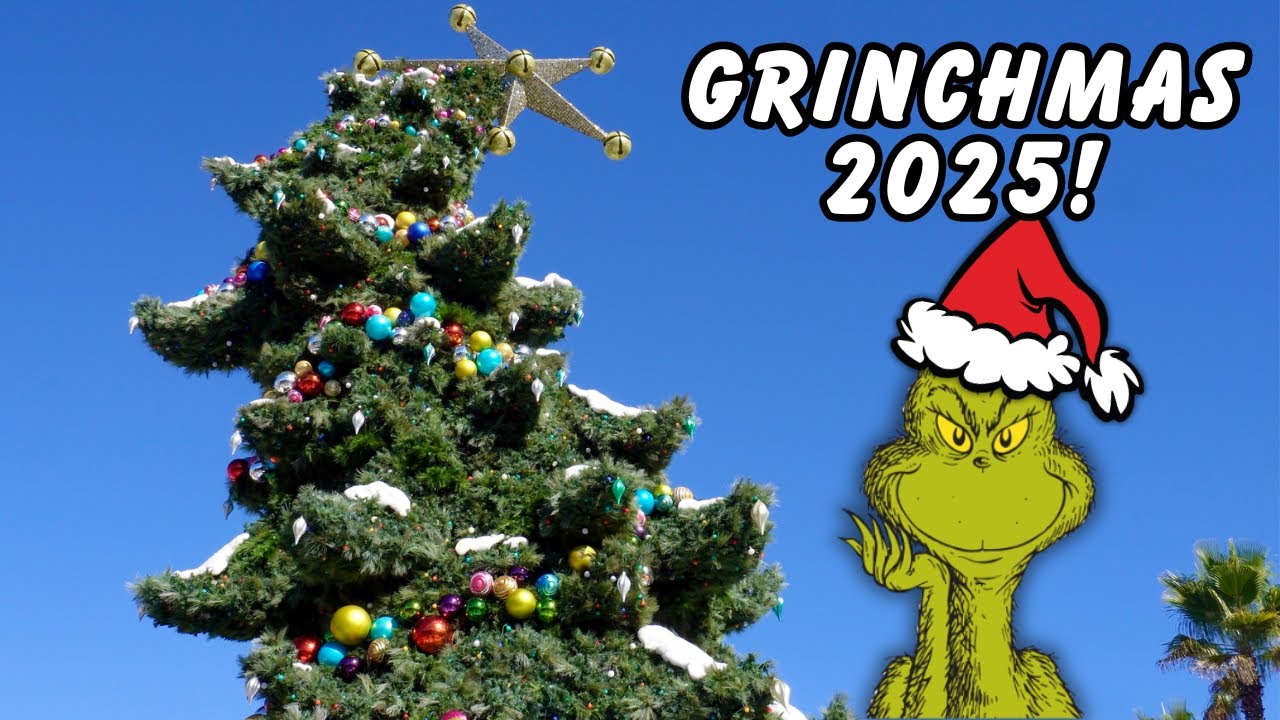 Гринчмас 2025 в Universal Studios Hollywood! Полный гид по праздникам