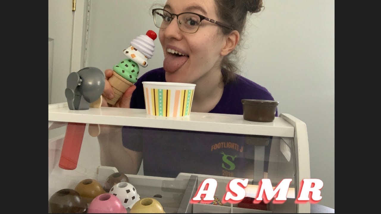ASMR| Wooden Ice Cream Store Roleplay🍦