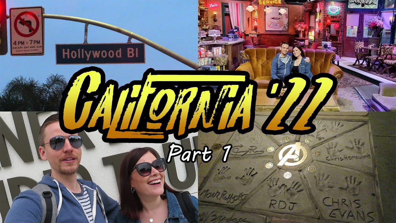 California 2022 Vlog - Part 1 - Travelling, Hollywood Sightseeing, Warner Bros. Studio Tour