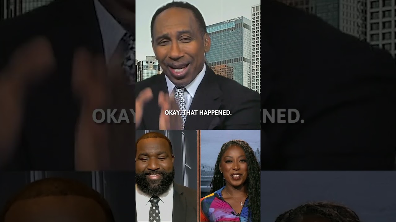 NEW YORK STAND UP! 🗣️ Stephen A. is HYPED about the Knicks advancing in the playoffs #shorts