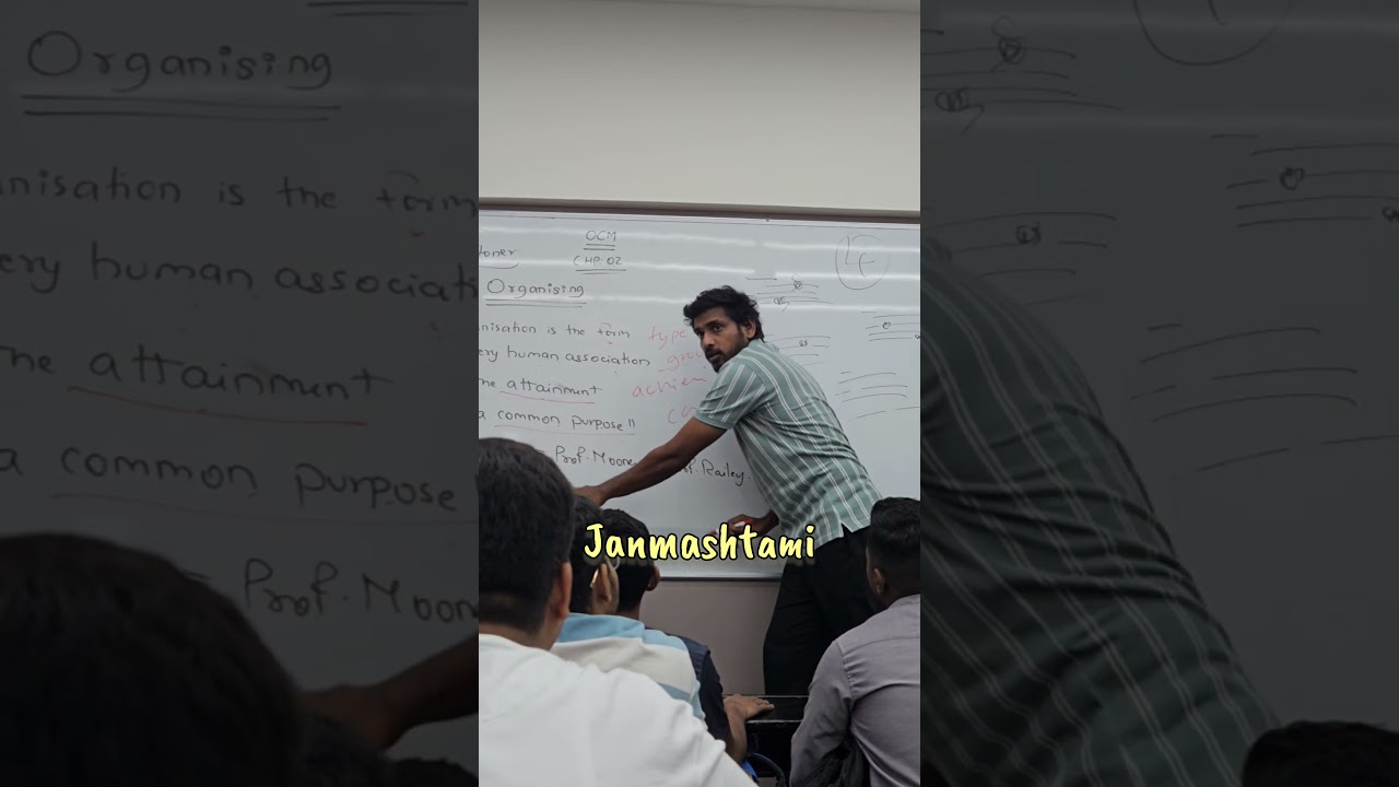 What is Organizing | Sanjay Appan | #commerce