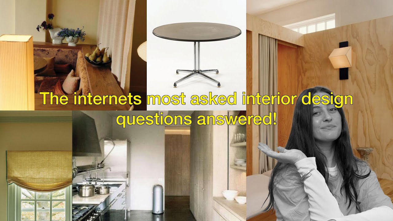 Answering the most asked interior design questions on the internet [Part 1]