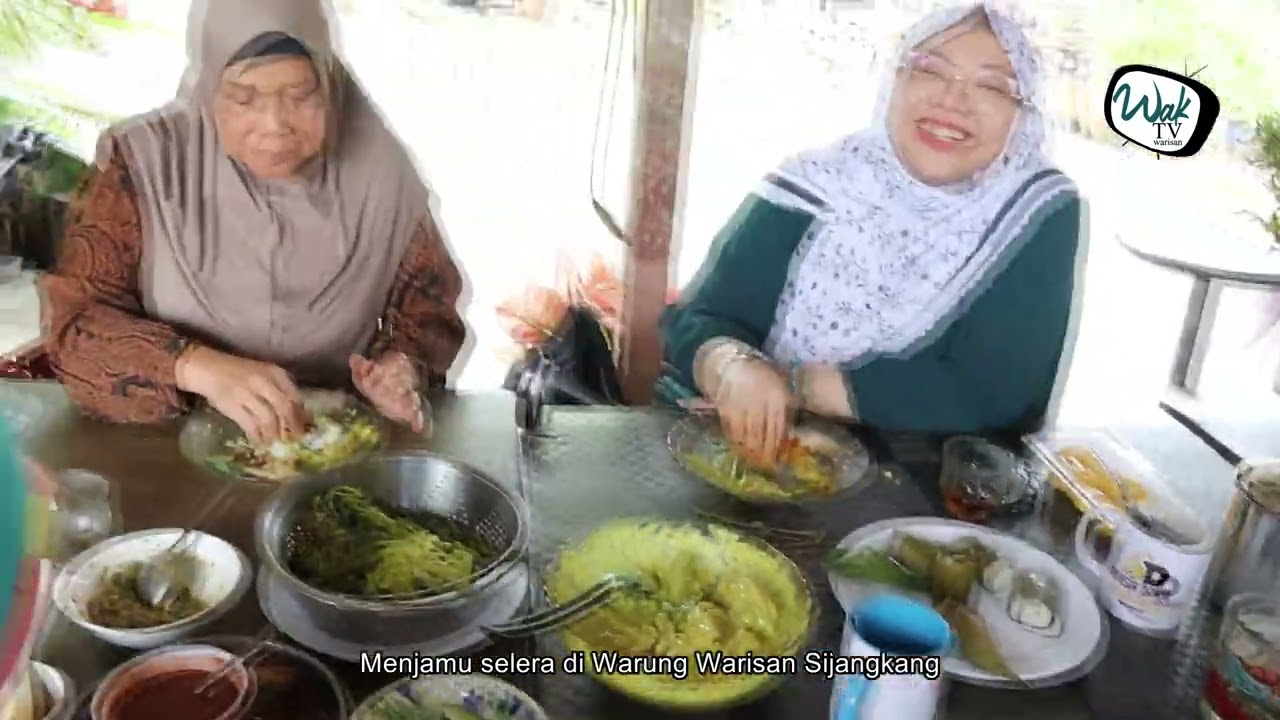 Borak2 bersama Dato yusni Hamid.. di warung warisan Sijangkang