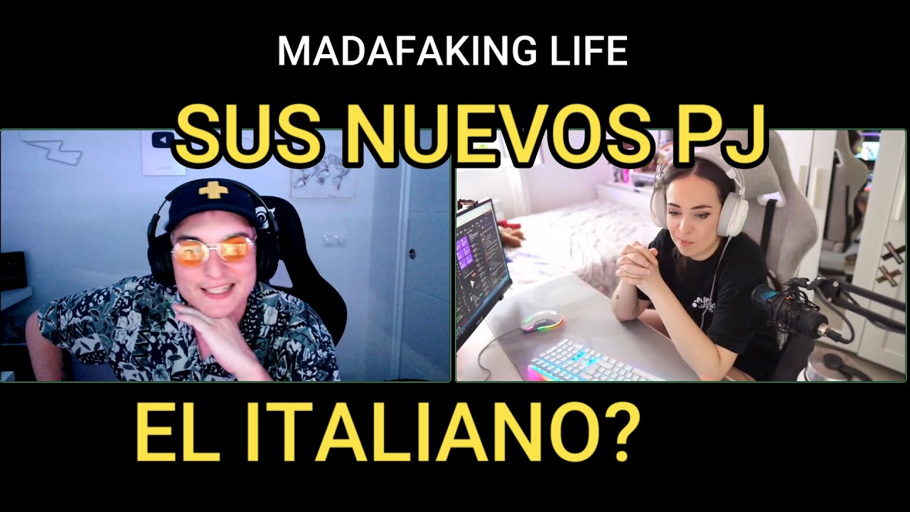KHAN Y MERY CHARLA SOBRE SUS PJ EN EL MADAFAKING LIFE