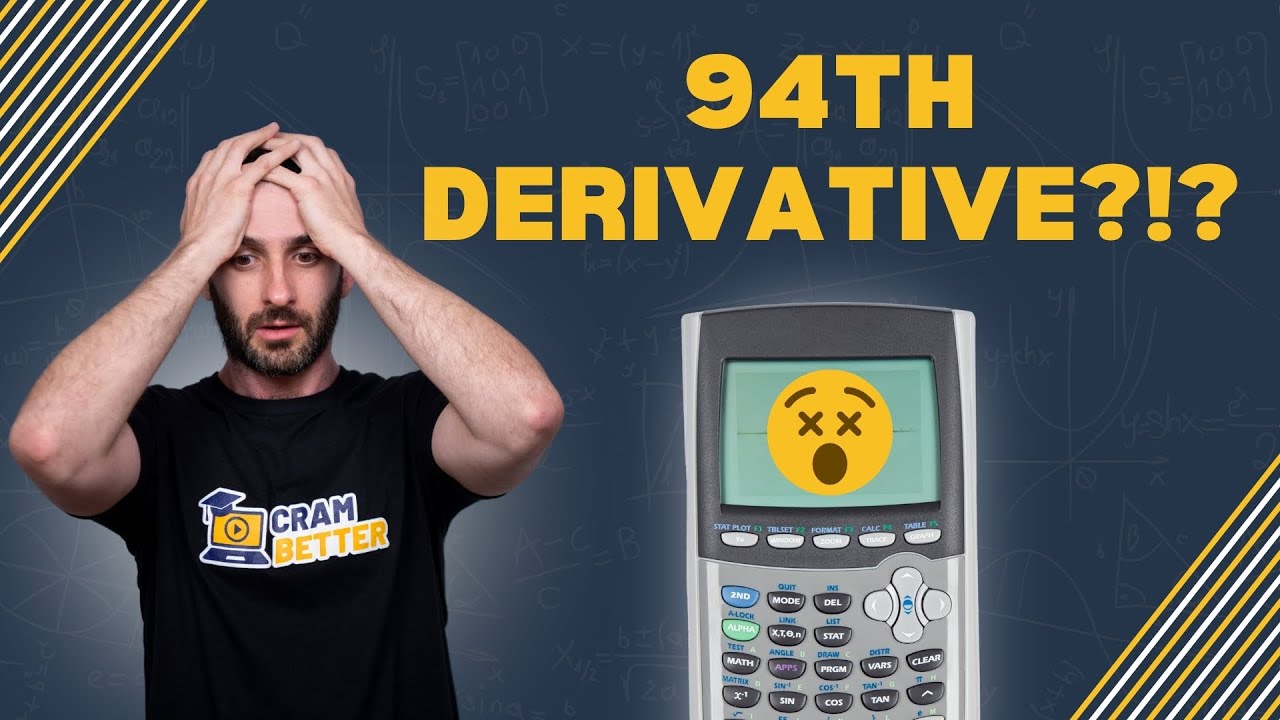 How To Find the nth Derivative w/ Taylor & Maclaurin Series (Higher Derivatives)