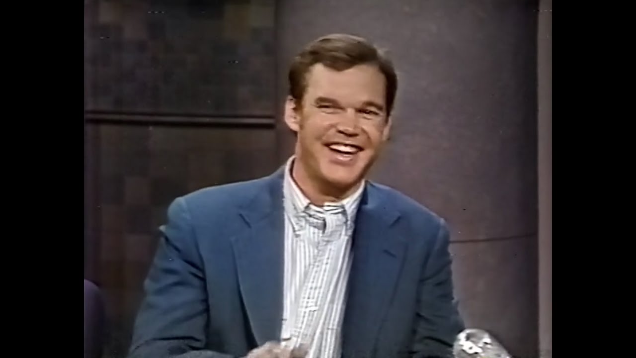 Al Unser Jr. on Late Night with David Letterman, 1992