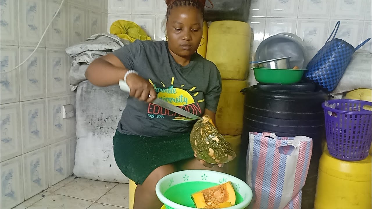 The Youngest Organic African Village Girl#Cooking The Most Organic African Food for Dinner 