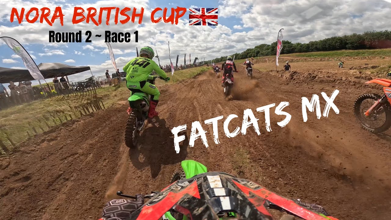 Nora British Cup | FatCats MX | Motocross Race 1 | Round 2 | Kawasaki KX450 | GoPro Hero 13 | 2025