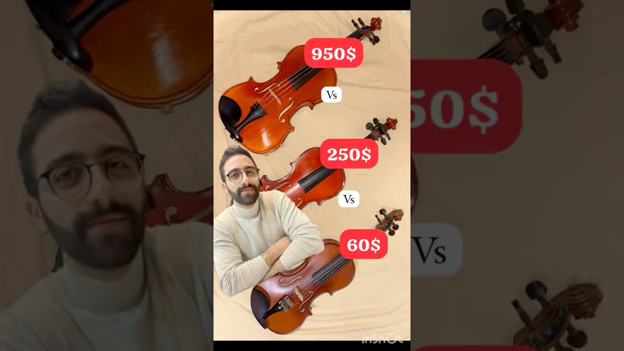 60$ vs 250$ vs 950$ violins