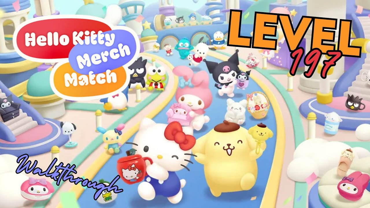 Hello Kitty Merch Match Level 197