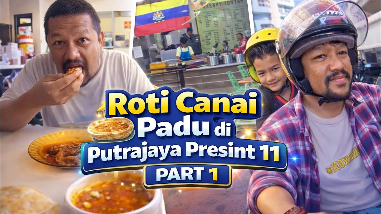 ROTI CANAI PADU PUTRAJAYA PART 1 | MAXSYM 400i x DJI OSMO 360