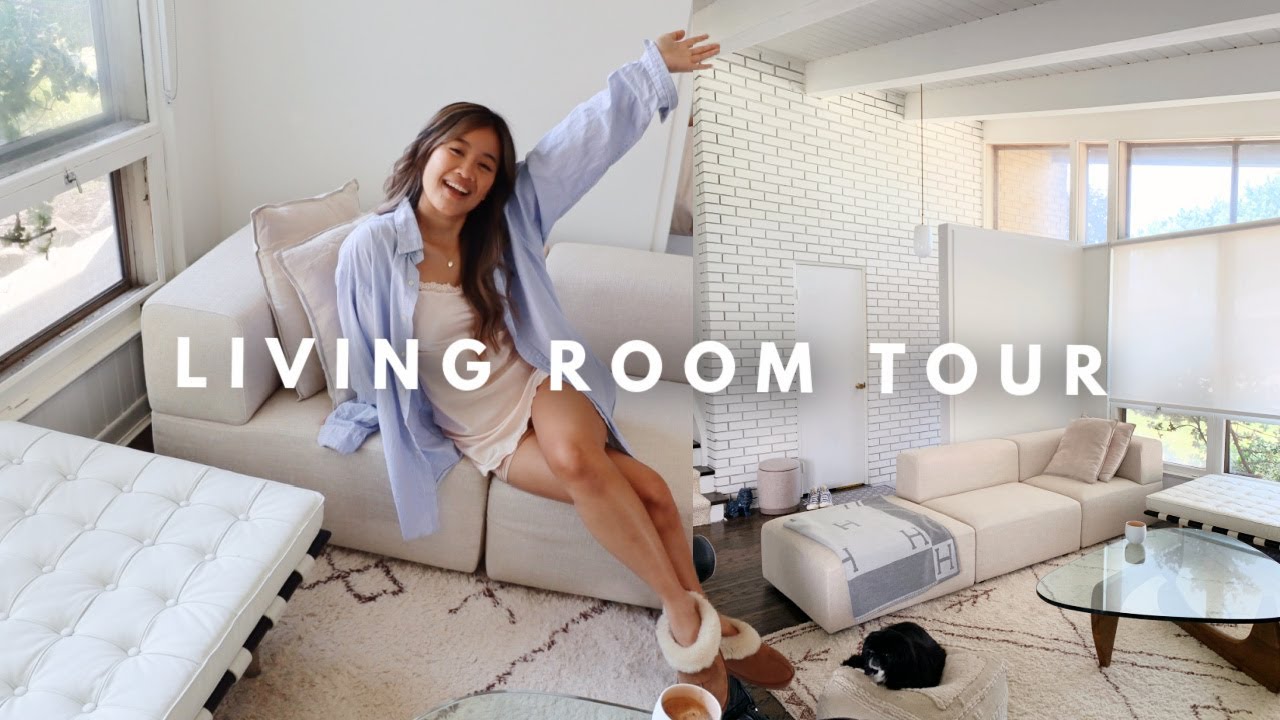 LIVING ROOM REVEAL! + why we won't buy a RH cloud sofa... | house update