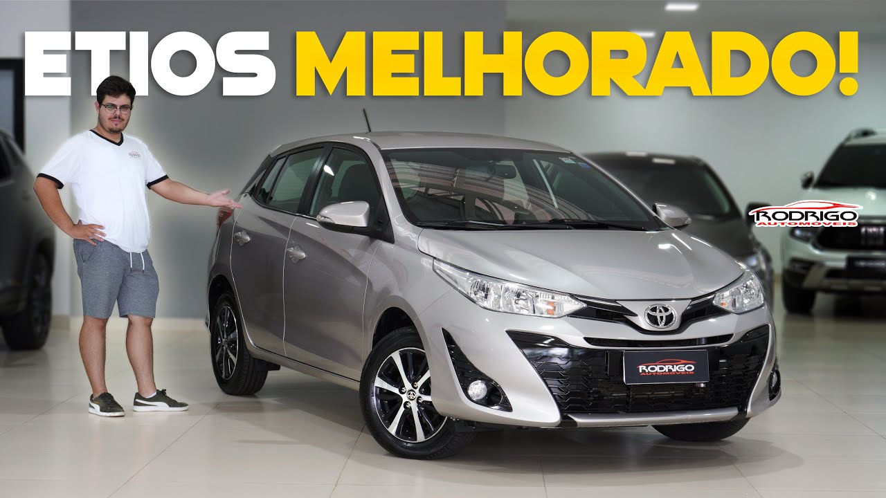 TUDO O QUE FALTAVA NO ETIOS PARA SER PERFEITO! Toyota Yaris XS 1.5 2019 ÚNICA DONA com BAIXA KM!