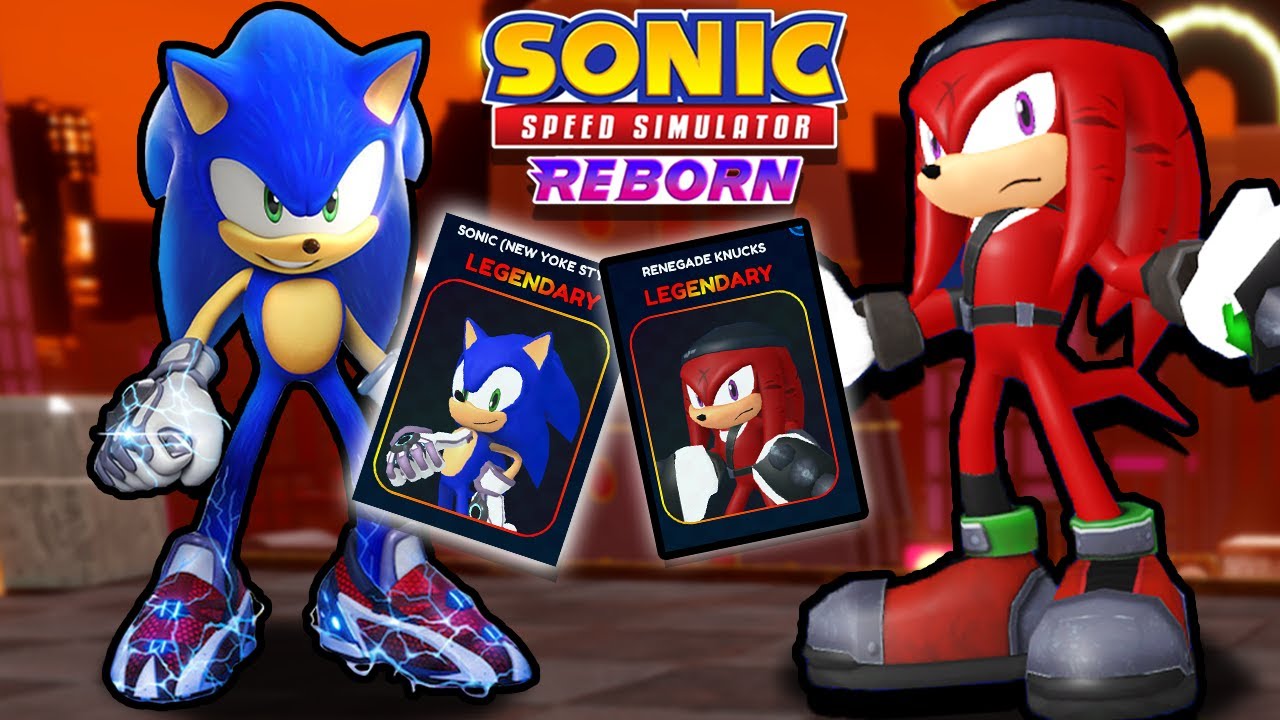 Unlock Renegade Knucks, Prime Sonic & World 4 FAST! (Sonic Speed Simulator)