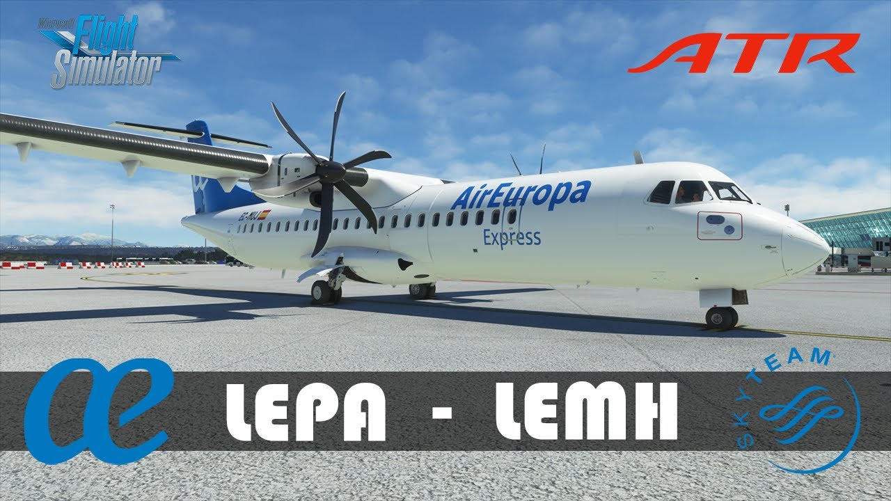 Así se hace ILS y Arco DME con el ATR 72 de MSFS2020 | Palma - Menorca