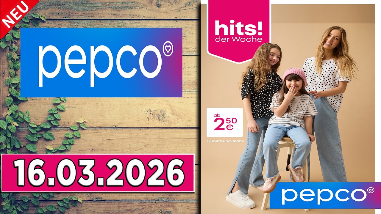 PEPCO Prospekt Diese Woche – Gültig von 16.03.2026  Angebote werbung #prospekt #angebote