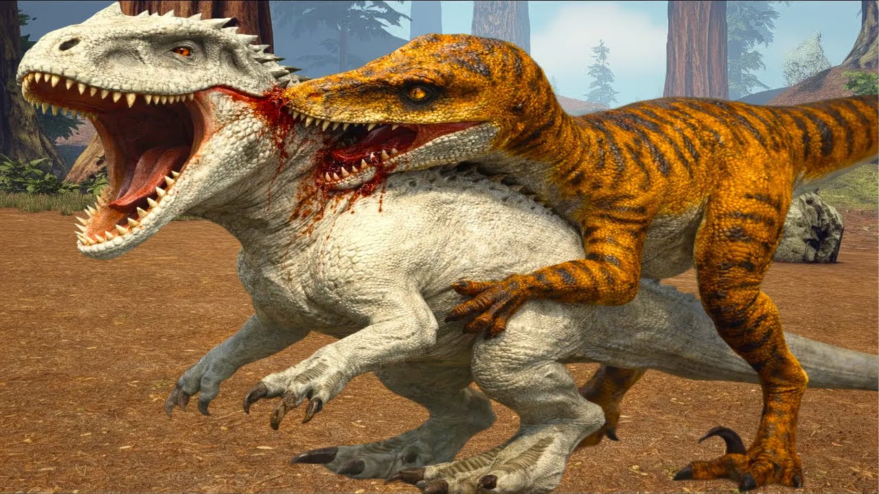 Minha Mãe Contratou um Bando de Raptors para me Matar na Floresta! (Bebê Indominus Rex Parte 2) Ark