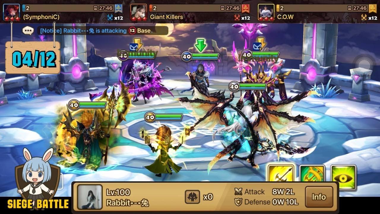 【SW】Platy defenses may be old but still spicy 😤 G3 SIEGE: (SymphoniC) VS Giant Killers VS C.O.W