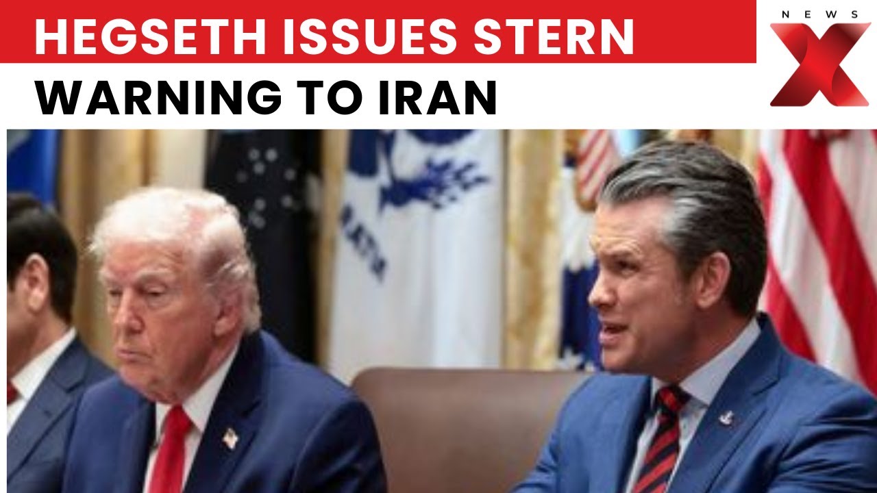US Military On Alert! Hegseth Signals Resolve Against Iran Nuclear Threat | NewsX