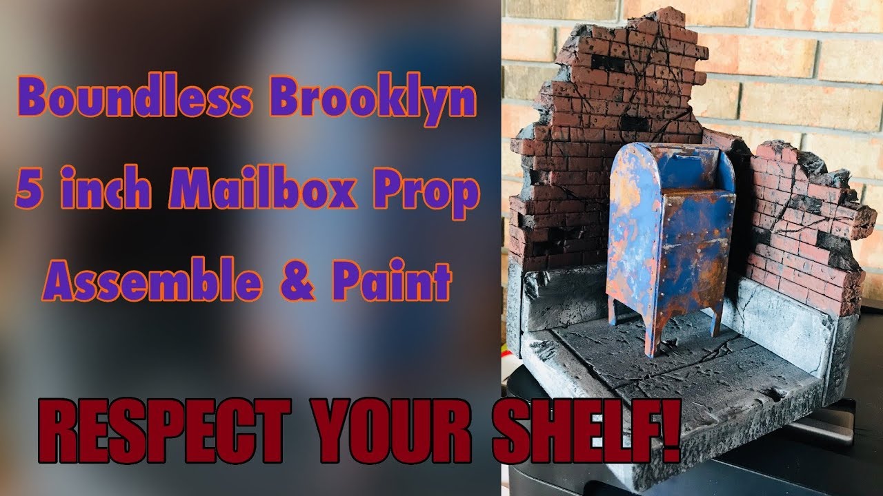 #14 Boundless Brooklyn Mailbox dio Prop Assemble and Paint 