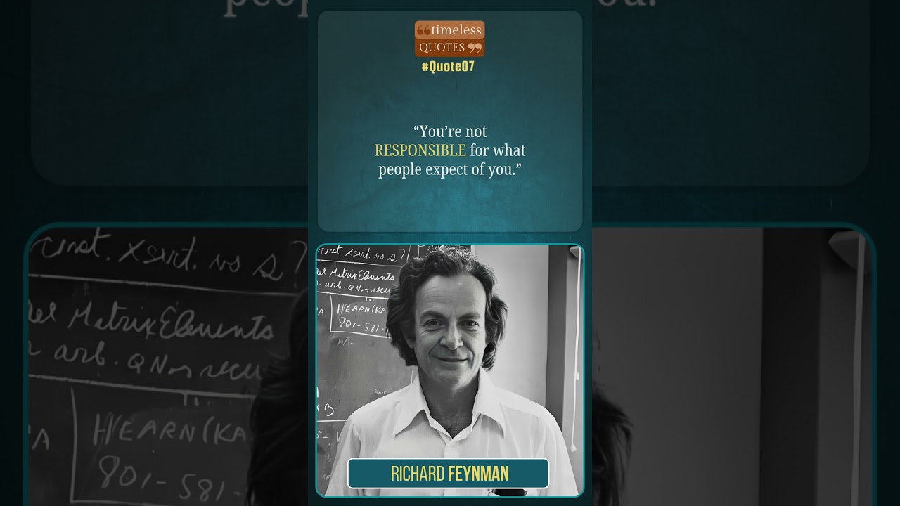 Richard Feynman | Top 10 Inspirational Quotes | Timeless Quotes #motivation #inspiration #quotes