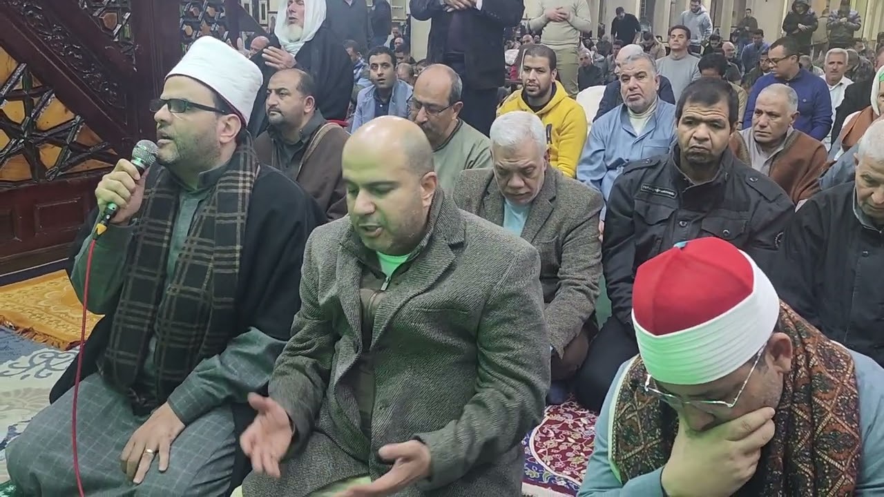 وداع رمضان من مسجد سيدي إبراهيم الدسوقي