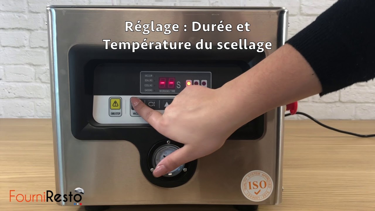 Machine Sous Vide à Cloche Heavy Duty