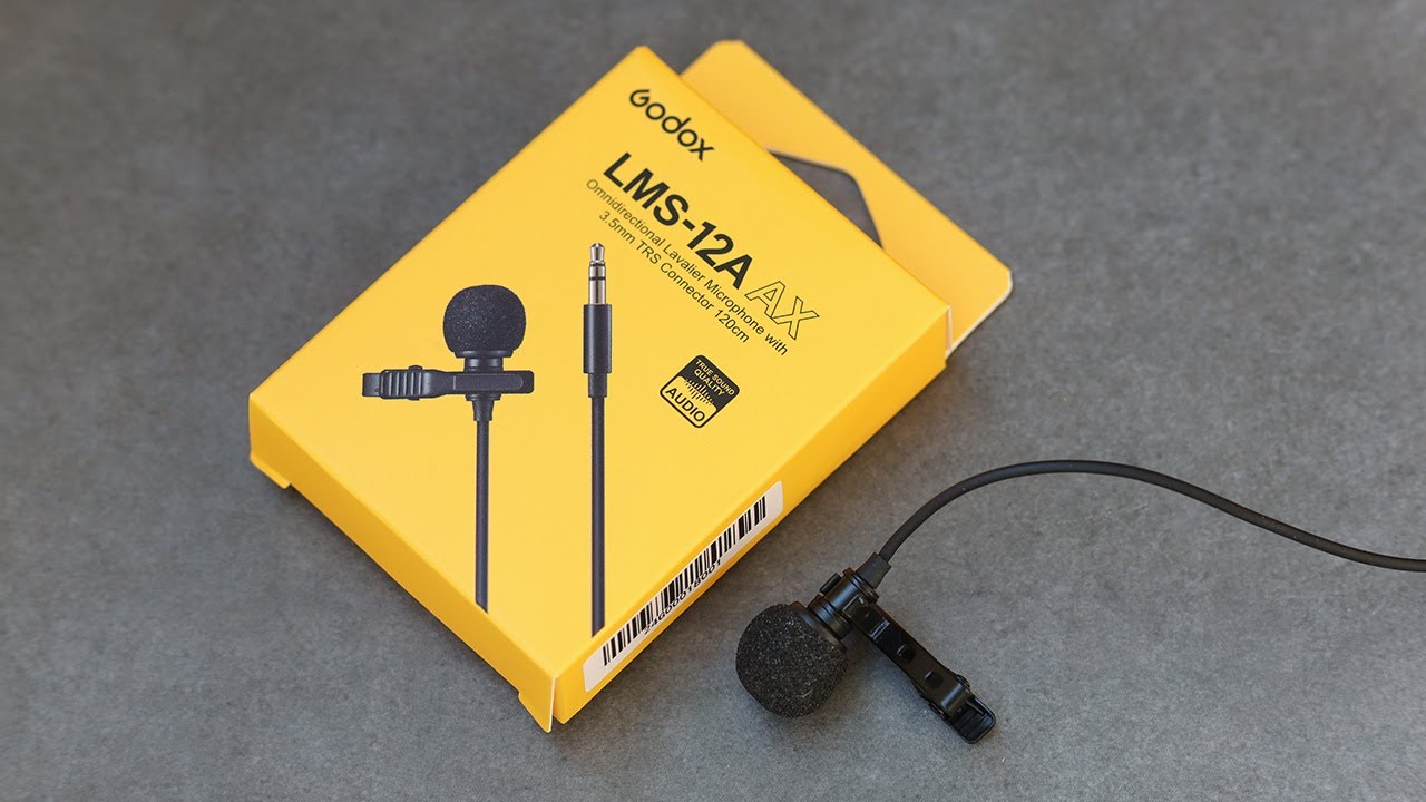 Петличний мікрофон Godox LMS 12A AX AXL