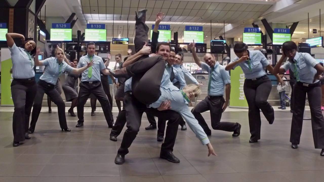 kulula accepts the #RunningManChallenge