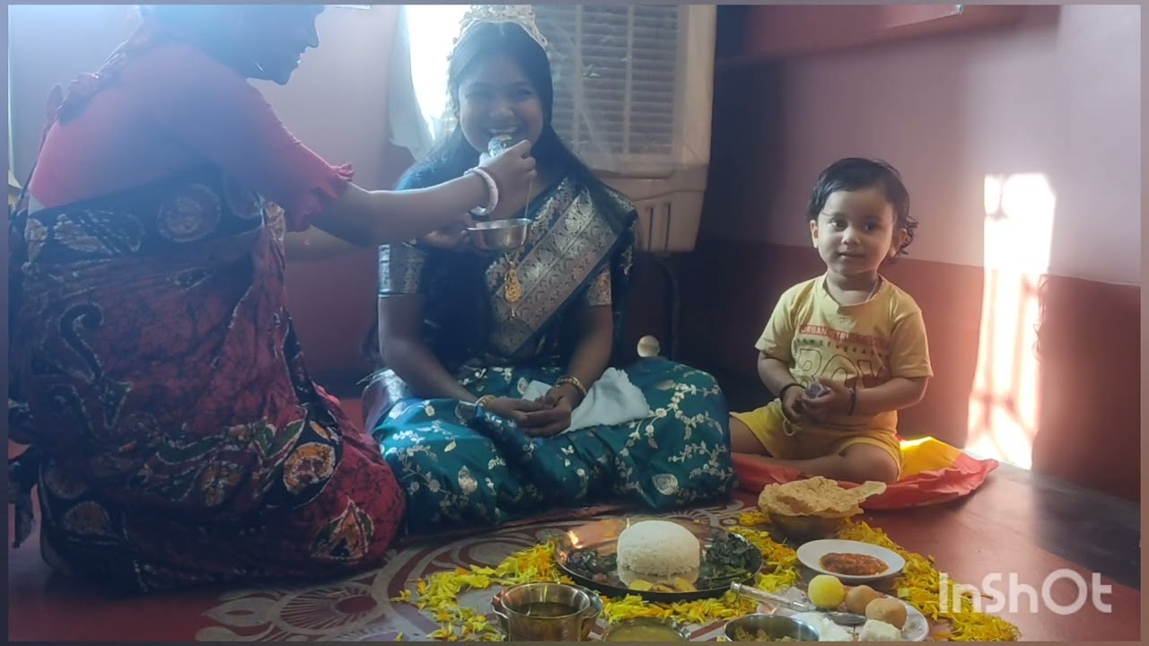  আমি দিলাম বোনকে আইবুডো ভাত 😘🥰